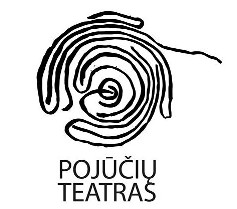 Pojuciu Teatro Baltas Logo s